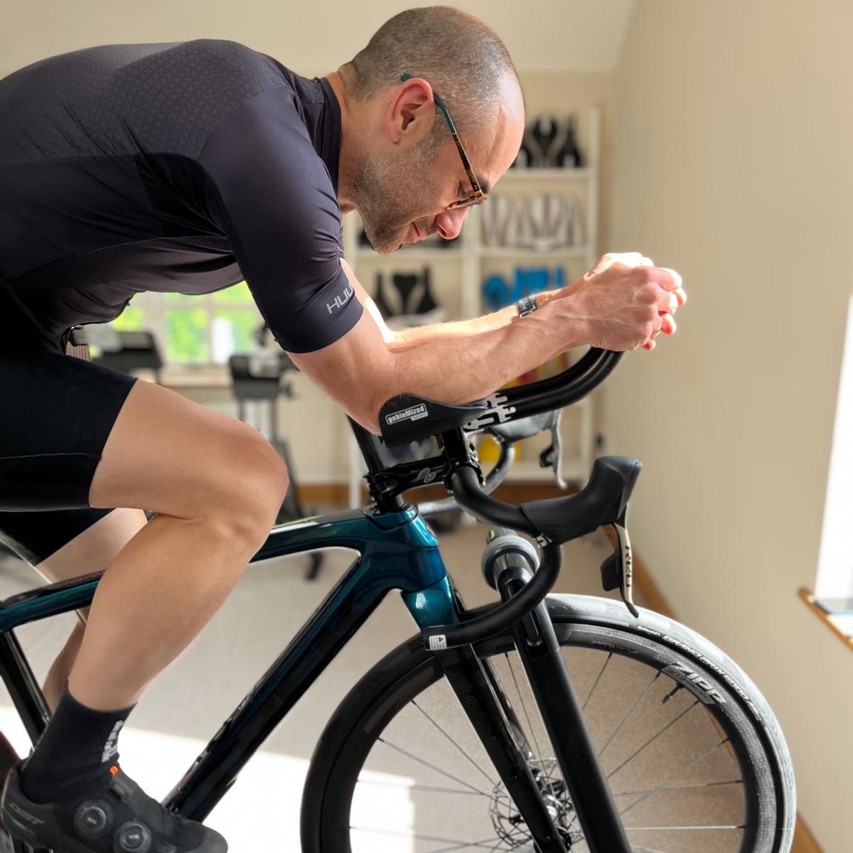 Bike fitting session at UK Bike Fit
