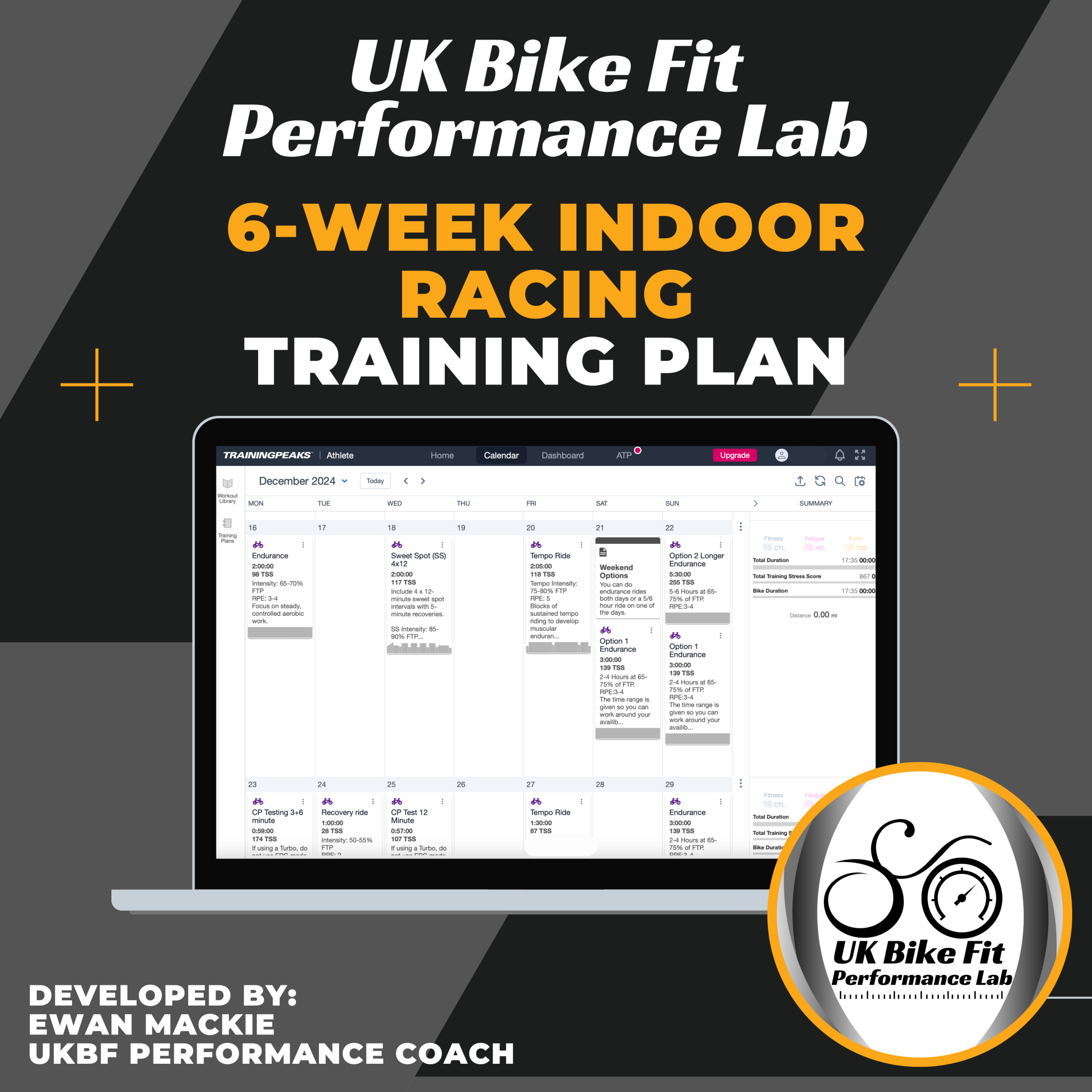 Race Training And Review 6-Week Indoor Racing Training Plan - UK Bike Fit